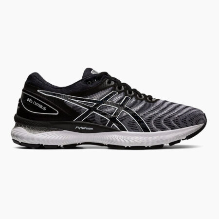 Falls Road Running Store - Mens Road Shoes - Asics Gel Nimbus 22 -  Black/White