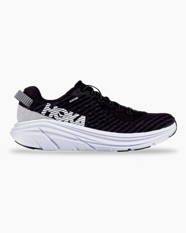 Falls Road Running Store - Mens Road Shoes - Hoka One One Rincon -  Black / White