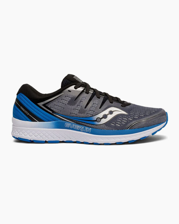 Falls Road Running Store - Mens Road Shoes - Saucony Guide ISO 2 - Slate / Blue