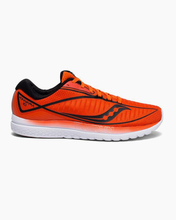 Falls Road Running Store - Mens Road Shoes - Saucony Kinvara 10 - Orange / Black