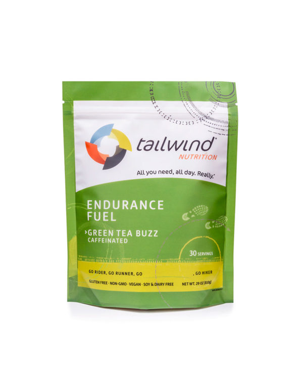 Falls Road Running Store - Nutrition - Tailwind 30 Serving Caffeinated Bag - Green Tea Buss