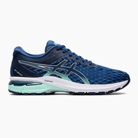 Falls Road Running Store - Womens Road Shoes - Asics GT-2000 8 Knit -  Grey Floss/Pure Silver