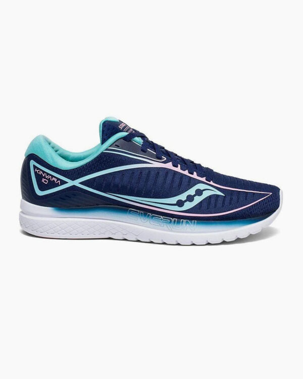 Falls Road Running Store - Womens Road Shoes - Saucony Kinvara 10 - Navy / Mint