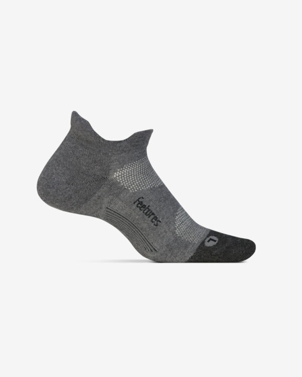 Falls Road Running Store - Running Socks - Feetures Elite Max Cushion - gray