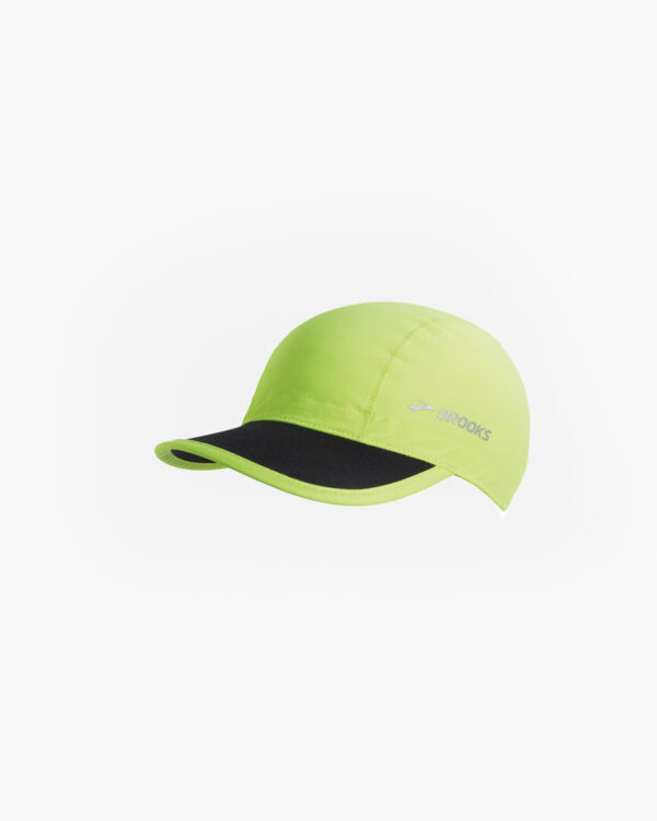 Falls Road Running Store - Accessories - Hats - Brooks Seattle Collapsible Hat - High Vis Yellow