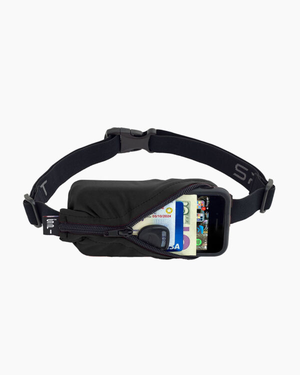 Falls Road Running Store - Accessories - SPIbelt The Original Running Belt Single Pocket - Black