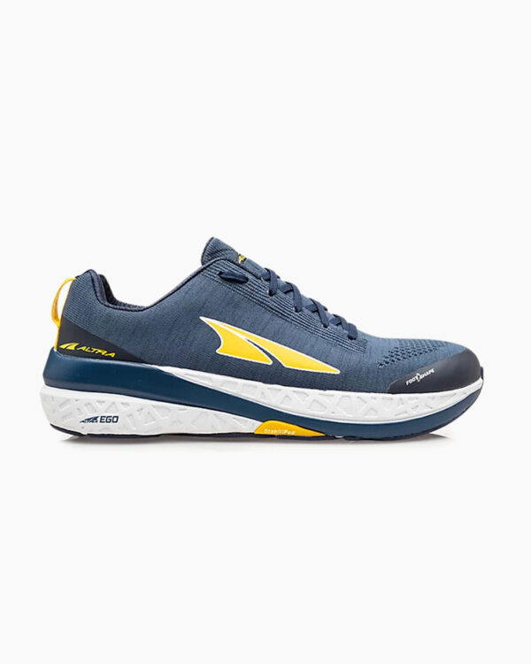 Falls Road Running Store - Mens Running Shoes - Altra Paradigm 4.5 - Blue/Yellow
