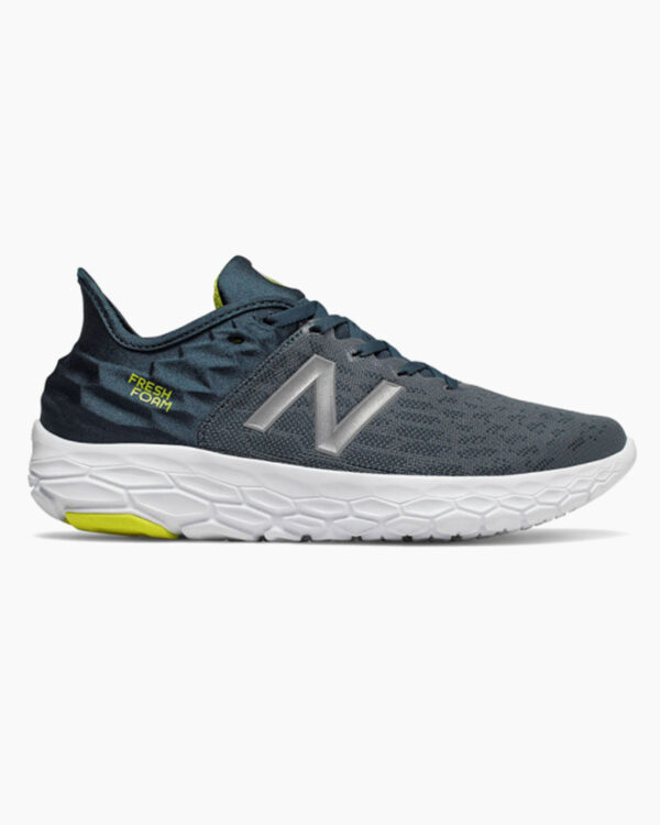 Falls Road Running Store - Mens Road Shoes - New Balance Fresh Foam Beacon 2 - Orion Blue with Supercell & Sulphur Yellow