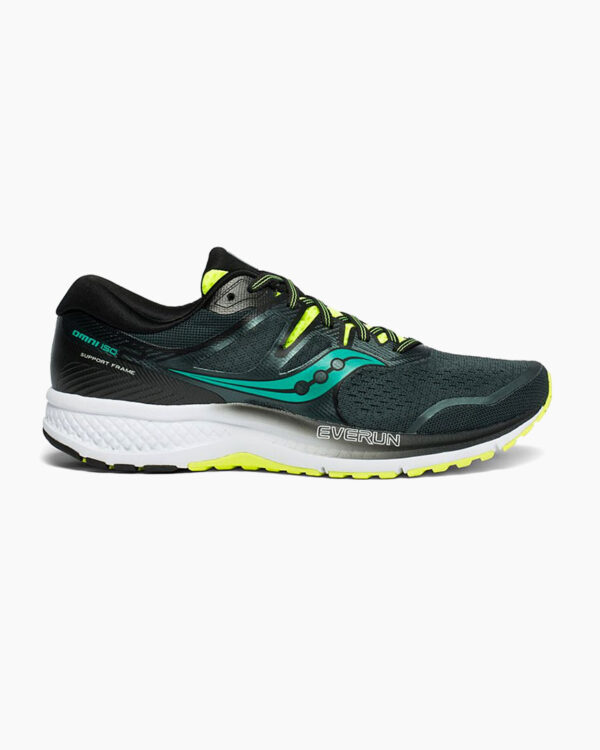 Falls Road Running Store - Mens Road Shoes - Saucony Omni ISO 2 - Green/Teal