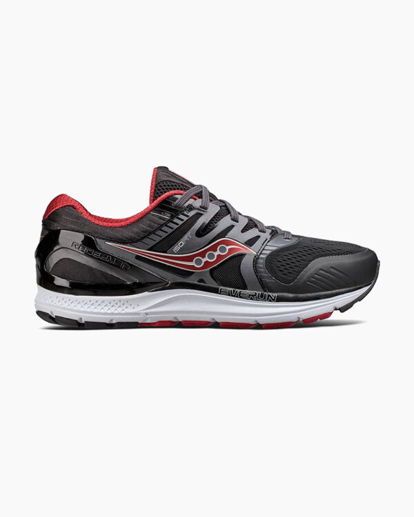 Falls Road Running Store - Mens Road Shoes - Saucony Redeemer ISO 2 - Black/Red