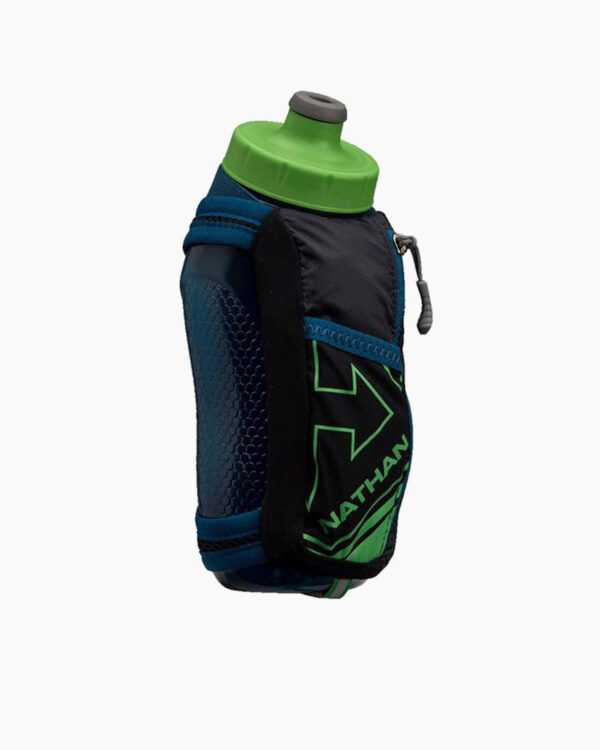 Falls Road Running Store - Nutrition and Wellness - Nathan Speedmax Plus Flask - Blue/Green