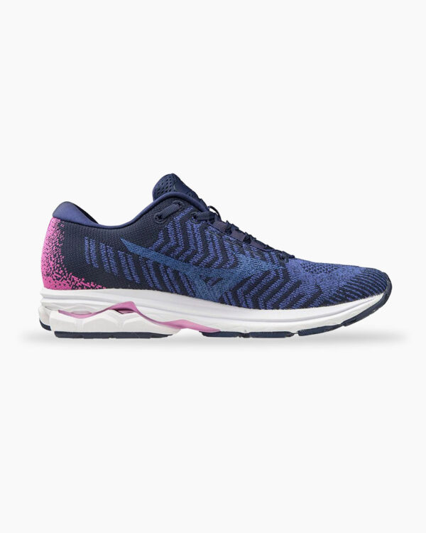 Falls Road Running Store - Womens Running Shoes - Mizuno - Waveknit 3 - Dazzling Blue