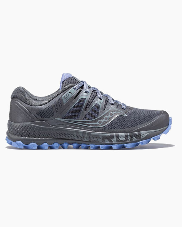 Falls Road Running Store - Womens Trail Shoes - Saucony Peregrine ISO - Gunmetal