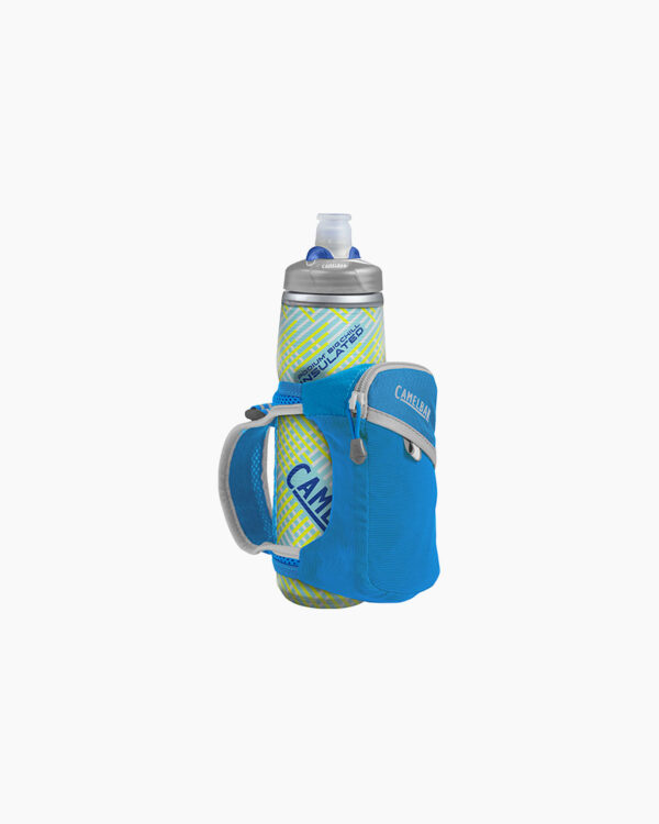 Falls Road Running Store - Accessories - Camelbak - Quick Grip Chill 21oz Atomic Blue / Silver