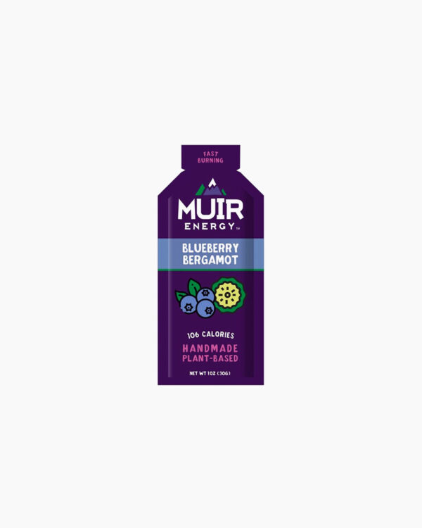 Falls Road Running Store - Nutrition - Muir Energy Gel - Caffeinated - Blueberry Bergamot