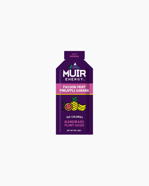 Falls Road Running Store - Nutrition - Muir Energy Gel - Caffeinated - Passionfruit