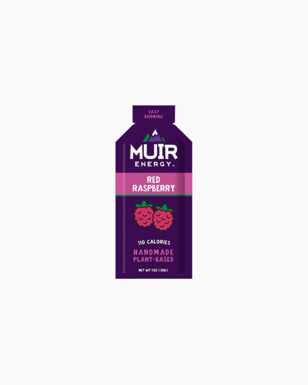 Falls Road Running Store - Nutrition - Muir Energy Gel - Caffeinated - Red Raspberry
