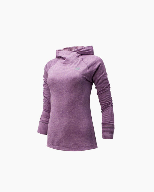 Falls Road Running Store - Women's Apparel - NB Heat Hoodie - Kite Purple