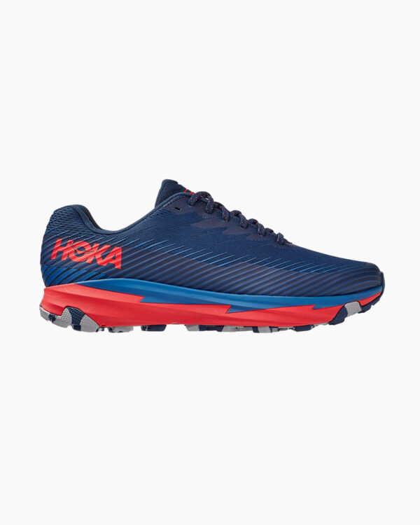 Falls Road Running Store - Mens Trail Shoes - Hoka One One Torrent - Blue / Red