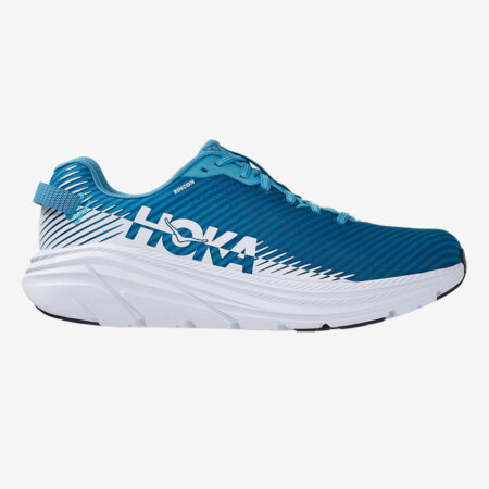 Falls Road Running Store - Mens Road Shoes - Hoka One One Rincon 2 -  Blue / White