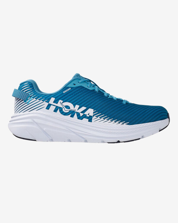 Falls Road Running Store - Mens Road Shoes - Hoka One One Rincon 2 -  Blue / White