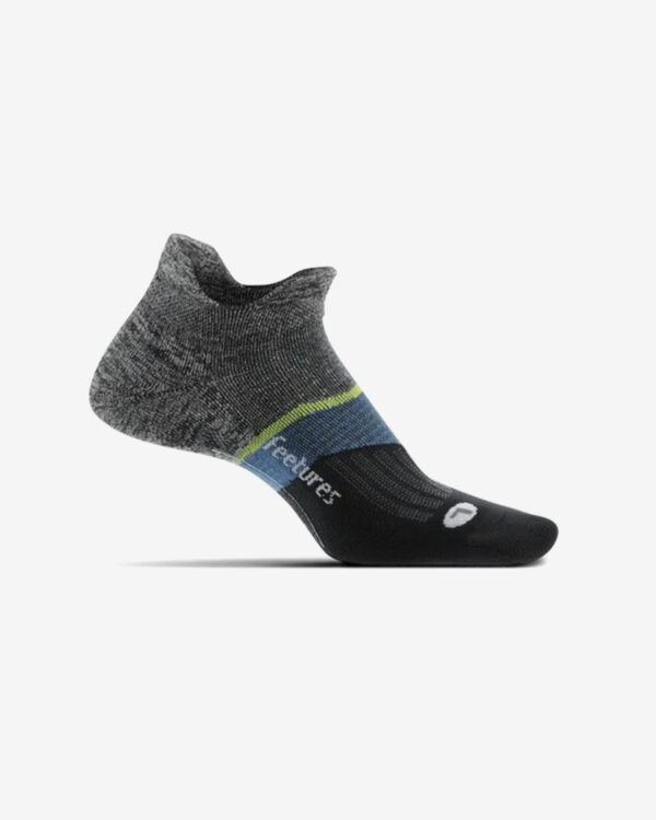 Falls Road Running Store - Running Socks - Feetures Ultra Elite Light Cushion - Brickyard Gray