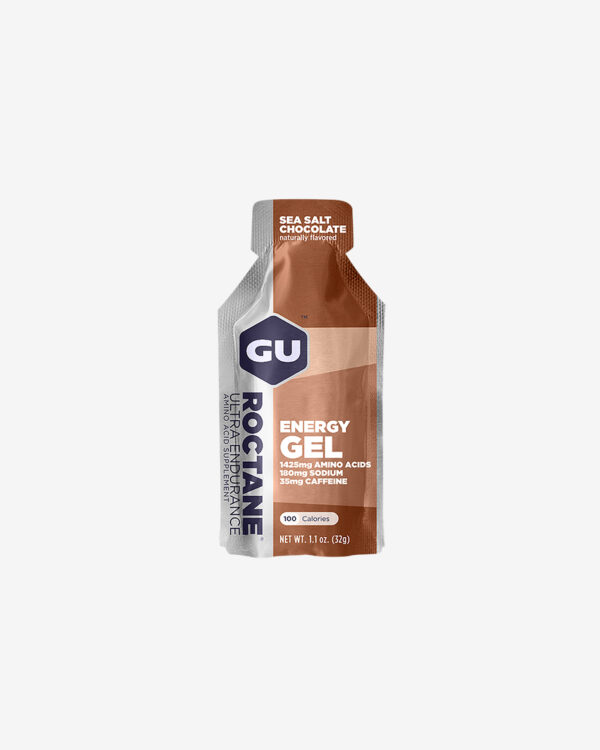 Falls Road Running Store - Nutrition - GU Gel Roctane Sea Salt Chocolate
