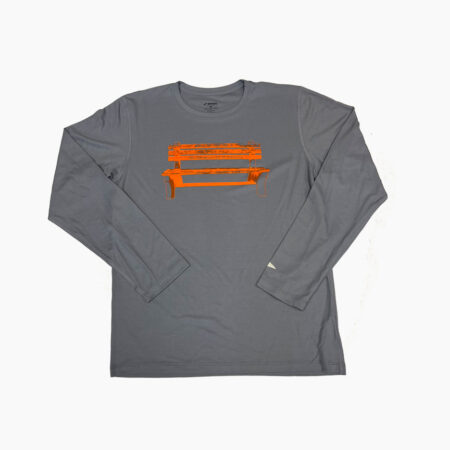 Falls Road Running Store - Men's Apparel - Brooks Baltimore Bench Longsleeve Shirt - gray