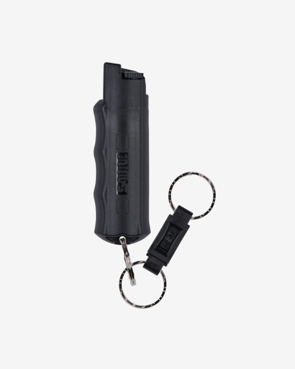 Falls Road Running Store - Accessories - Sabre Pepper Spray with Finger Grip and Key Ring - black