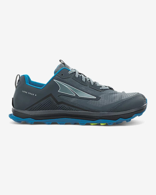 Falls Road Running Store - Mens Trail Shoes -Altra Lone Peak 5 - Blue/Lime