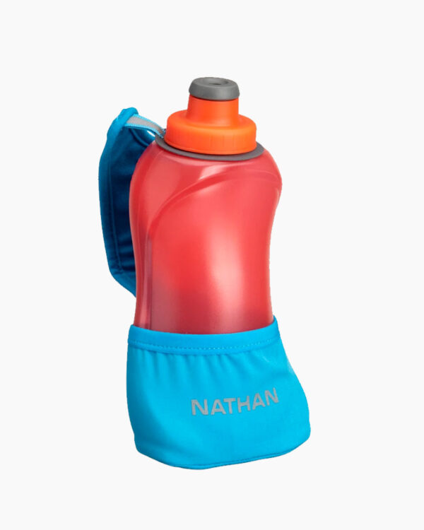 Falls Road Running Store - Nutrition and Wellness - Nathan Quick Squeeze Lite 18 - BLUE ME AWAY/HIBISCUS