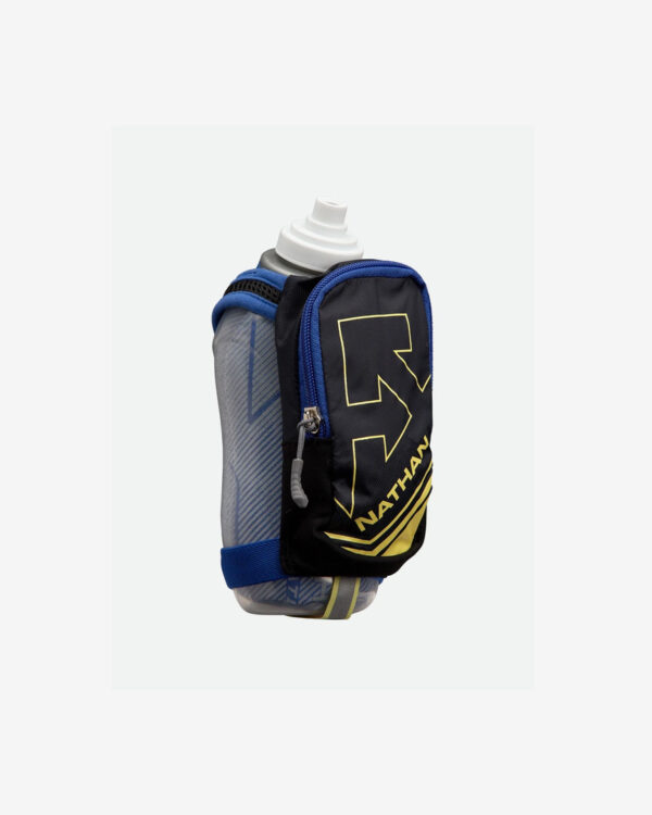 Falls Road Running Store - Nutrition and Wellness - Nathan SpeedDraw Plus Insulated - Black / Ultramarine Lime