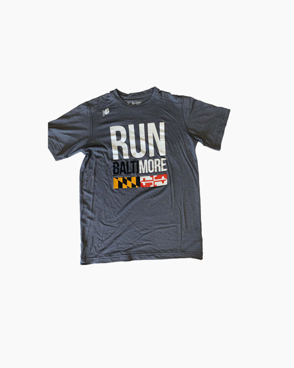 Falls Road Running Store - Men's Apparel - New Balance Run Baltimore shirt