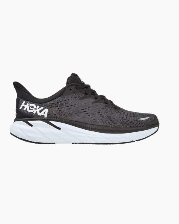 Falls Road Running Store - Mens Road Shoes - Hoka One One Clifton 8 - BWHT