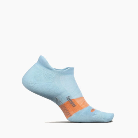 Falls Road Running Store - Running Socks - Feetures Merino 10 Cushion No Show - Blue Glass