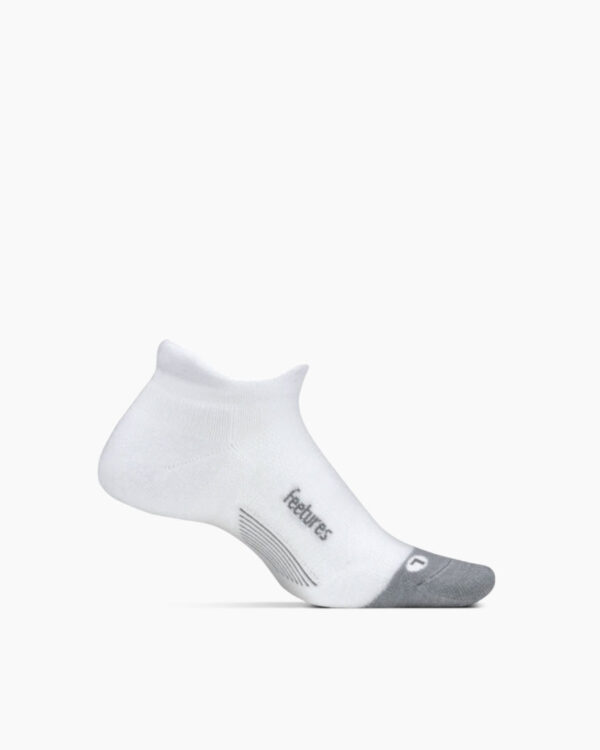 Falls Road Running Store - Running Socks - Feetures Merino 10 Cushion No Show - White