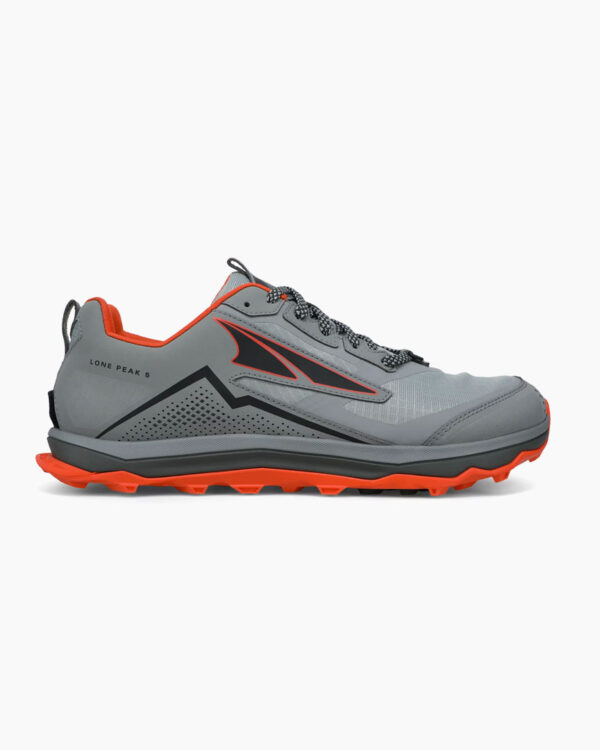 Falls Road Running Store - Mens Trail Shoes - Altra Lone Peak 5 - 224 Light Gray