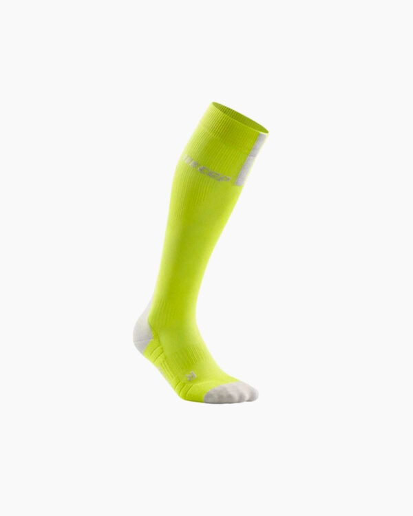 Falls Road Running Store - Accessories - CEP Tall Socks 3.0 - lime grey