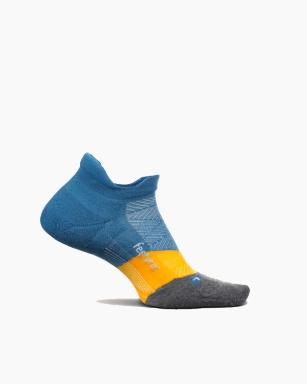 Falls Road Running Store - Running Socks - Feetures Elite Max Cushion - atlantic blue