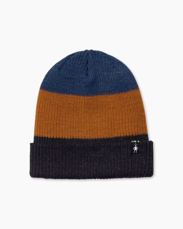 Falls Road Running Store - Accessories - Smartwool Cantar Colorblock Beanie - Charcoal Heather
