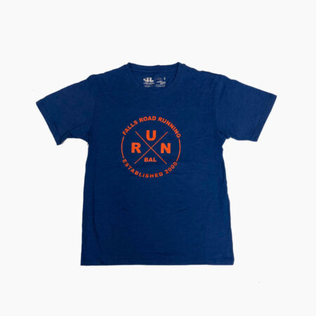 Falls Road Running Store - Men's Shirt - Leslie Jordan - blue