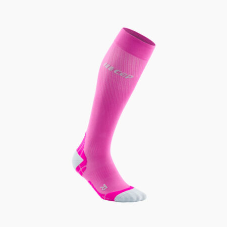 Falls Road Running Store - Accessories - CEP Ultralight Compression Socks - Pink / Light Gray