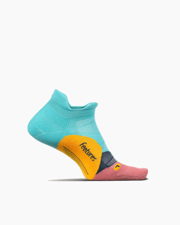 Falls Road Running Store - Running Socks - Feetures Elite Light Cushion - takeoff turquoise