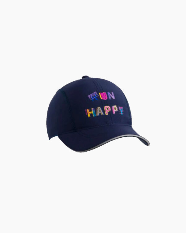 Falls Road Running Store - Accessories - Hats - Brooks Chaser Hat - Navy / Run Happy