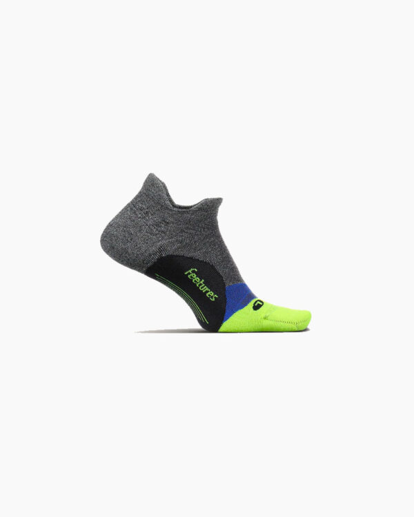 Falls Road Running Store - Running Socks - Feetures Light Cushion - Glowing Grey