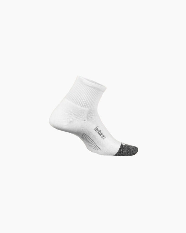 Falls Road Running Store - Running Socks - Feetures Ultra Light Quarter - White