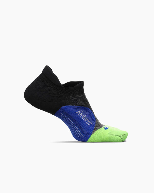 Falls Road Running Store - Running Socks - Feetures Elite Light Cushion - Black Neon