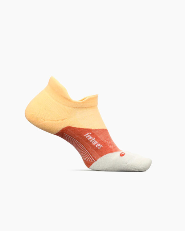 Falls Road Running Store - Running Socks - Feetures Elite Max Cushion - Electric Peach