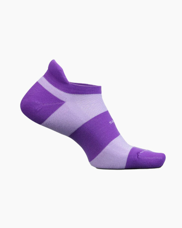 Falls Road Running Store - Running Socks - Feetures Elite Max Cushion - Lace Up Lavender