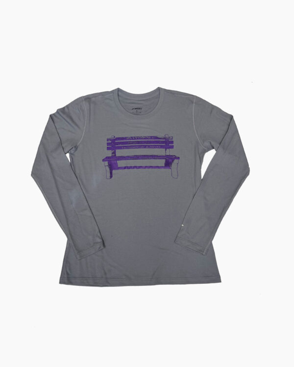Falls Road Running Store - Women's Apparel - Brooks Baltimore Bench Longsleeve Shirt - gray
